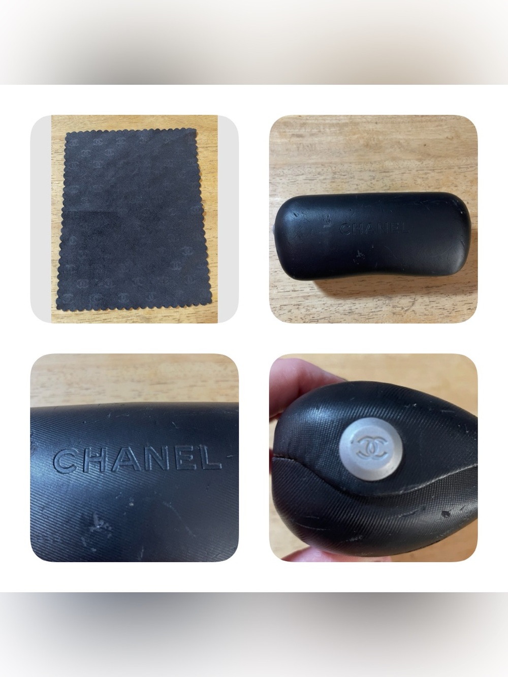 CHANEL 5067 shield sunglasses black frame 
gray gradient lens case cloth 3 set - Picture 15 of 16